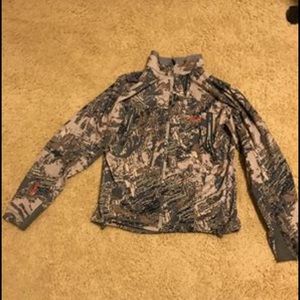 Large Sitka jacket with wind stopper lining